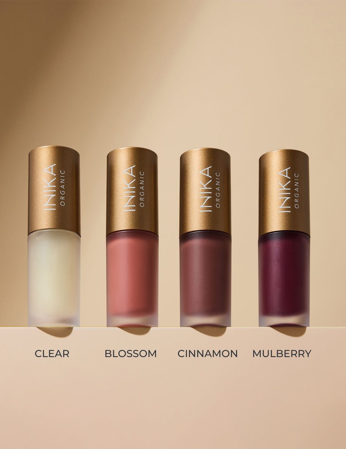 INIKA Organic Tinted Lip Oil - Collagen + Squalane